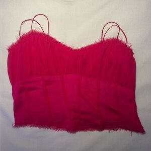 Urban Outfitters Fuchsia Strappy Top